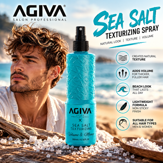 Agiva Sea Salt Texturizing Spray – Natural Texture & Volume