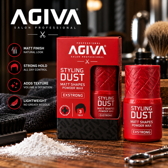 Agiva Styling Dust – Instant Volume, Texture & Matte Finish