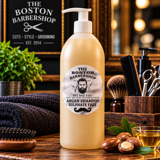 The Boston Barber Argan Shampoo – Sulphate Free