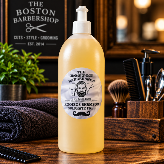 The Boston Barber Rooibos Shampoo – Sulphate Free