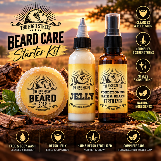 The High Street Beard Jelly Starter Kit