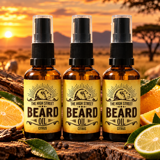 The High Street Citrus Beard Oil 30ml