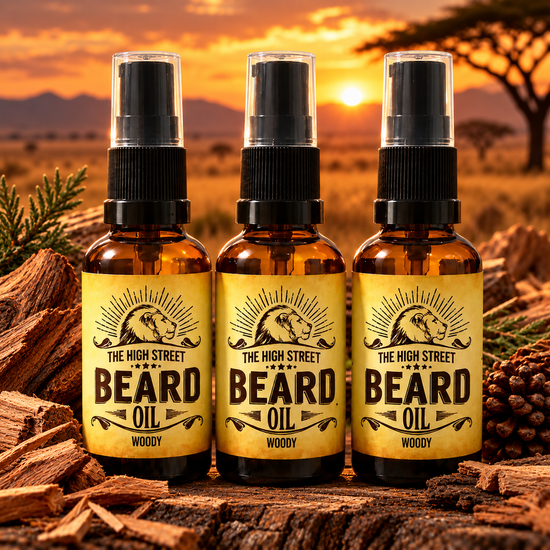 The High Street Woody Beard Oil 30ml