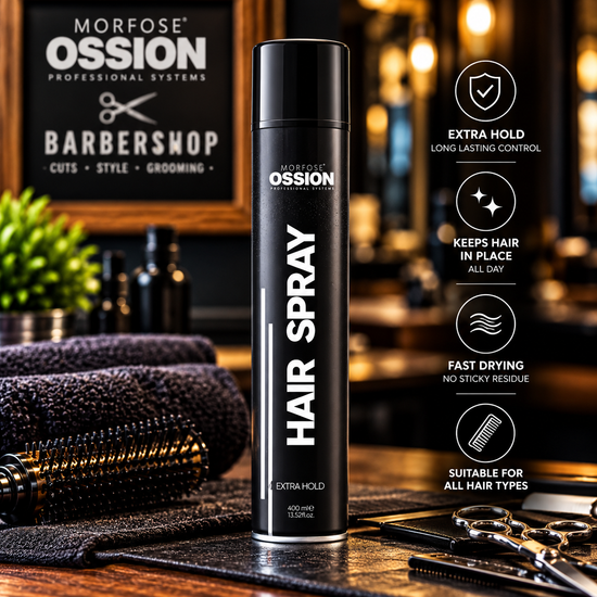Ossion Strong Hold Hairspray - 400ml