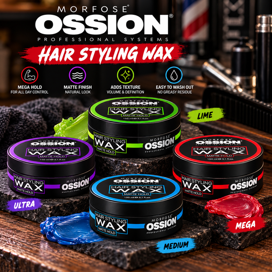 Ossion Styling Wax – Definition, Control & Professional Styling