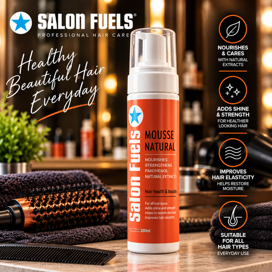 Salon Fuels Natural Mousse – Volume, Body & Effortless Styling