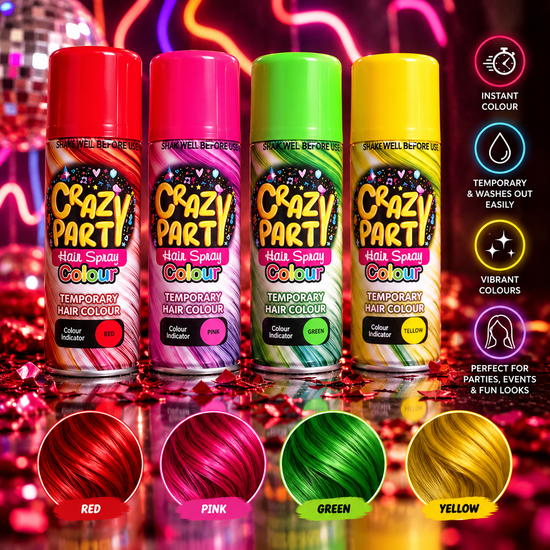 Crazy Party Temporary Hair Colour Spray