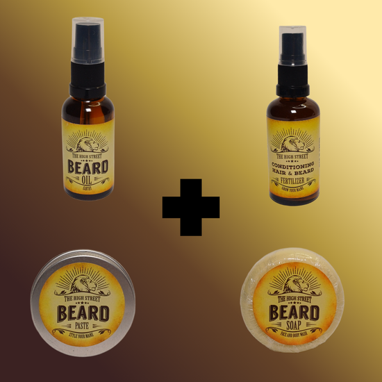 The High Street Beard Oil Kit